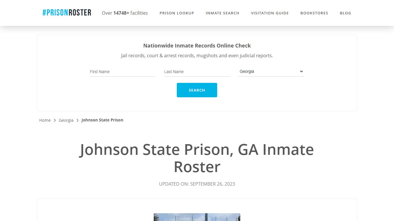 Johnson State Prison, GA Inmate Roster - Prisonroster